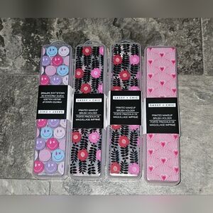 4 x Sassy + Chic Makeup Brush Holder In Assorted Designs BNIB